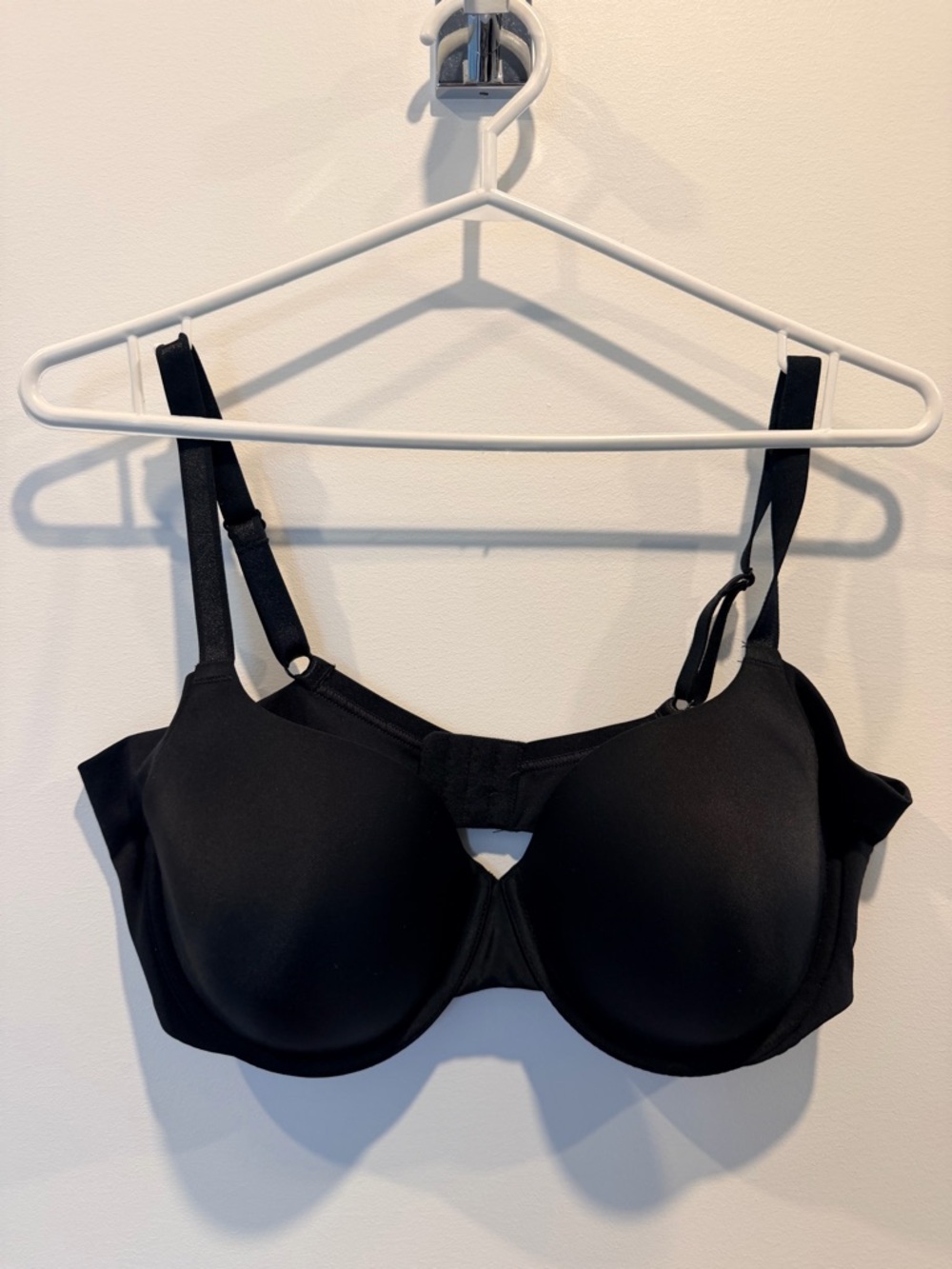 Warner's Black Full-Coverage T-Shirt Bra